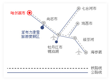 哈爾濱到亞布力滑雪場(chǎng)，詳細(xì)指南，哈爾濱至亞布力滑雪場(chǎng)攻略，一站式詳細(xì)指南