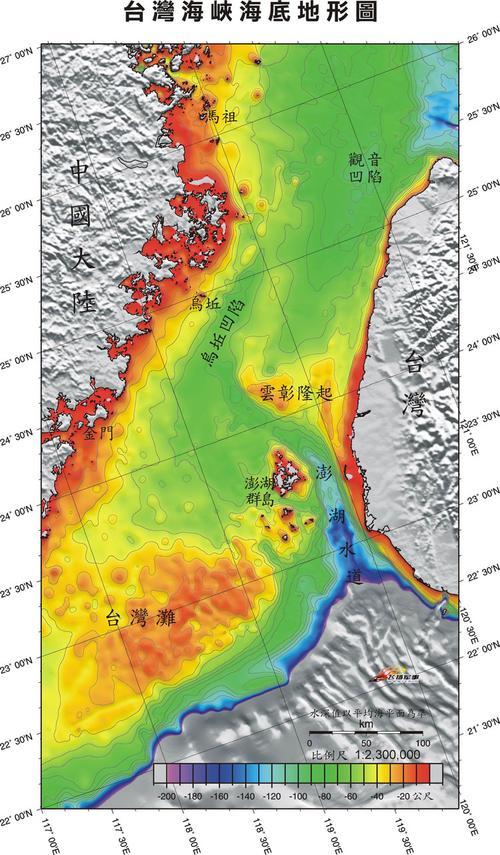 臺(tái)灣海峽及其地理位置，位于中國兩大省份之間的戰(zhàn)略要地，臺(tái)灣海峽，中國兩大省份間的戰(zhàn)略要地